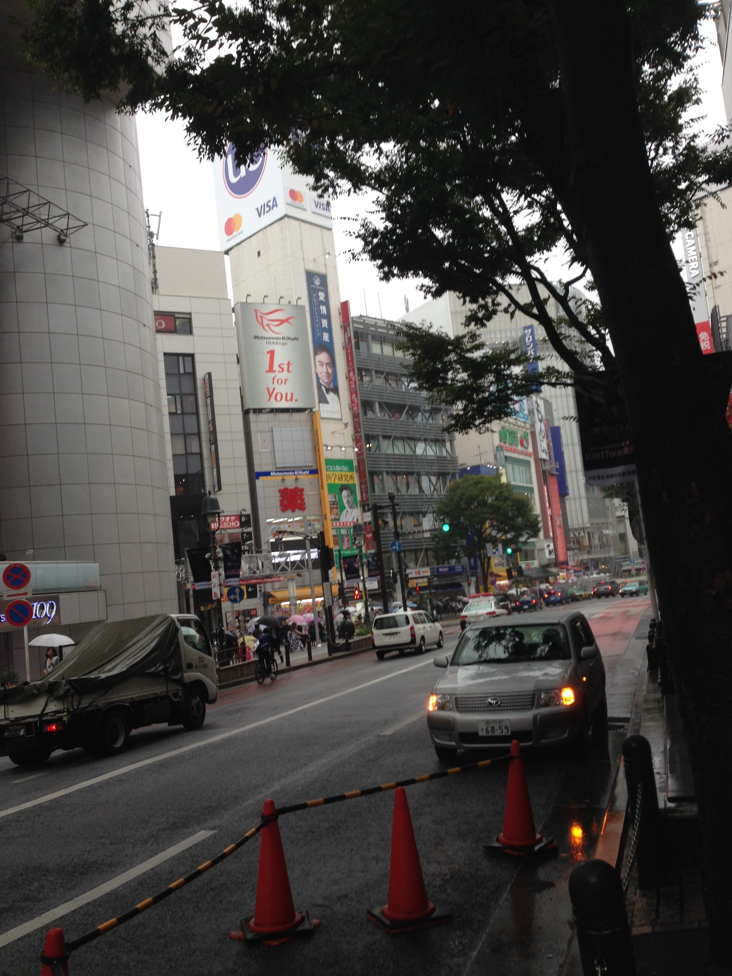 渋谷１０９と道玄坂