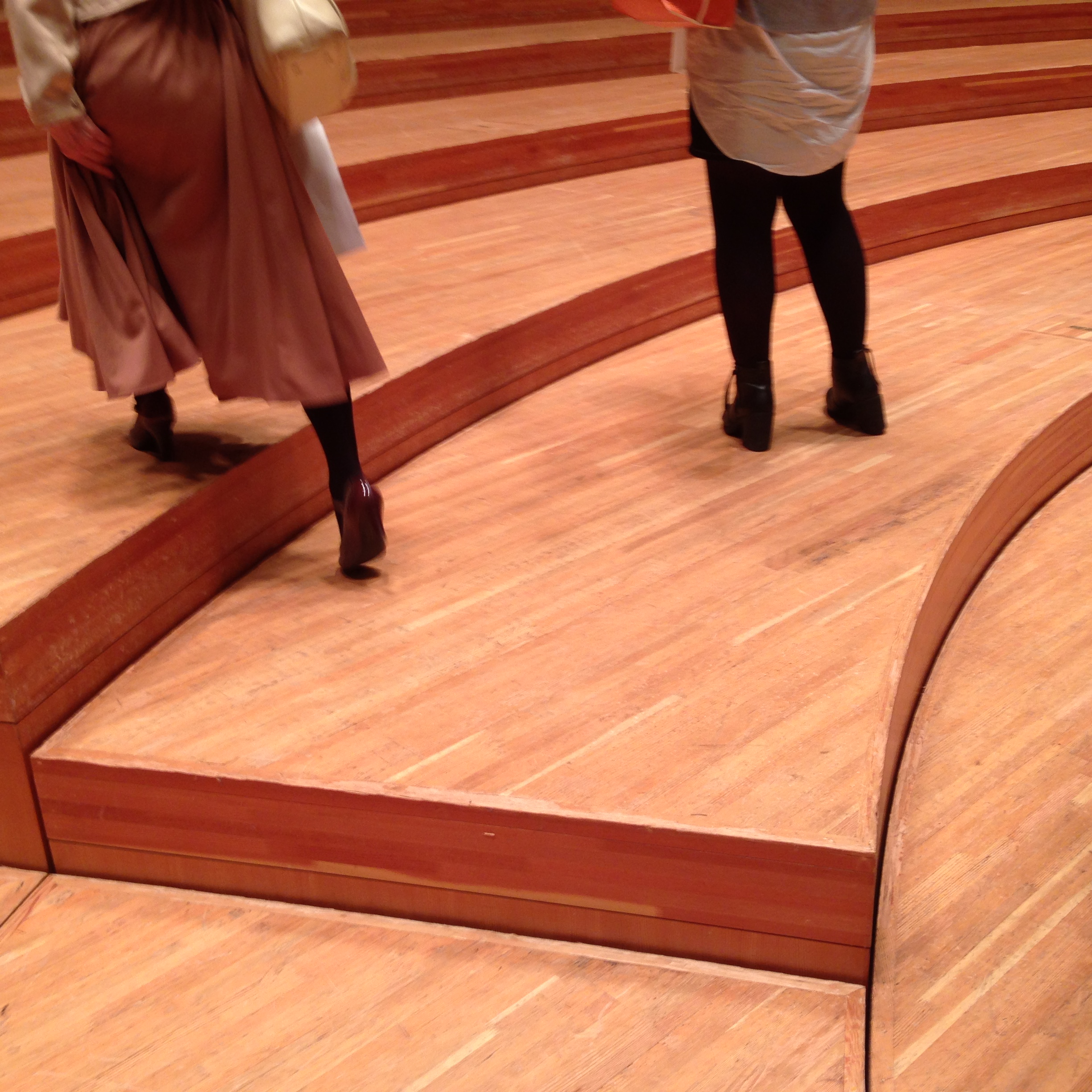 Stage of Suntory Hall in Tokyo
